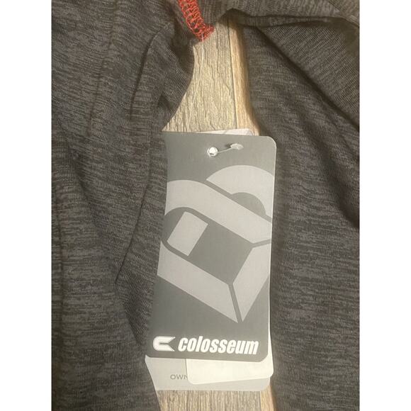 Colosseum 1/4 Zip Pullover Womens Sz M Grey Logo OSU Ohio State University - Picture 4 of 4